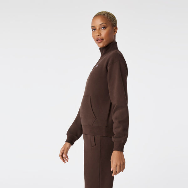 women's Hot Fudge Off-Shift ¼ Zip - Sweatshirt™