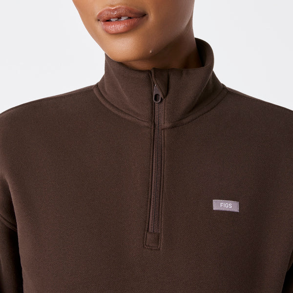 women's Hot Fudge Off-Shift ¼ Zip - Sweatshirt™