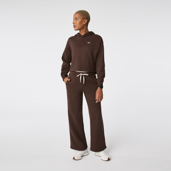 women's Hot Fudge Off-Shift Cropped - Hoodie Sweatshirt™