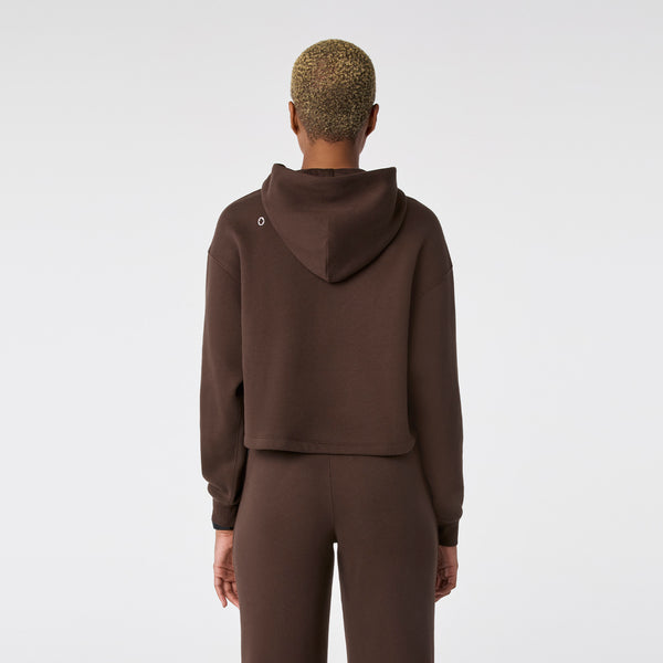 women's Hot Fudge Off-Shift Cropped - Hoodie Sweatshirt™