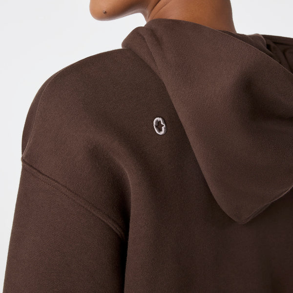 women's Hot Fudge Off-Shift Cropped - Hoodie Sweatshirt™