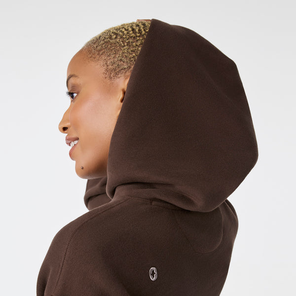 women's Hot Fudge Off-Shift Cropped - Hoodie Sweatshirt™