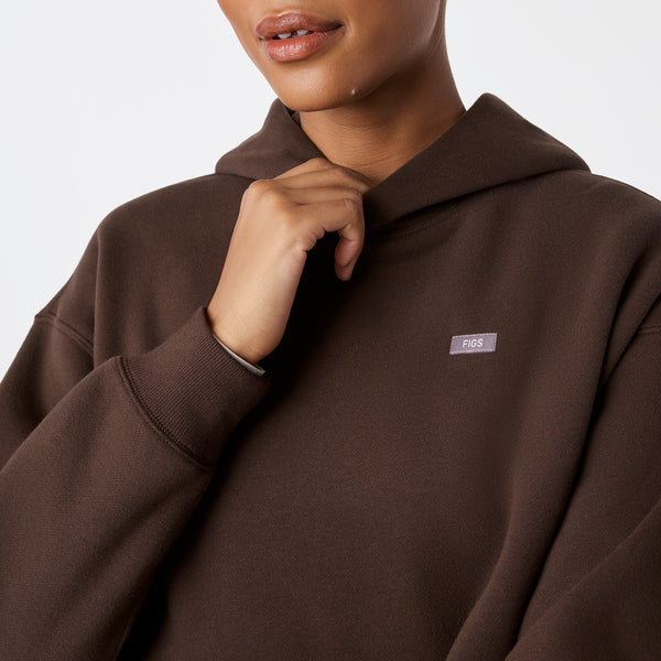 women's Hot Fudge Off-Shift Cropped - Hoodie Sweatshirt™