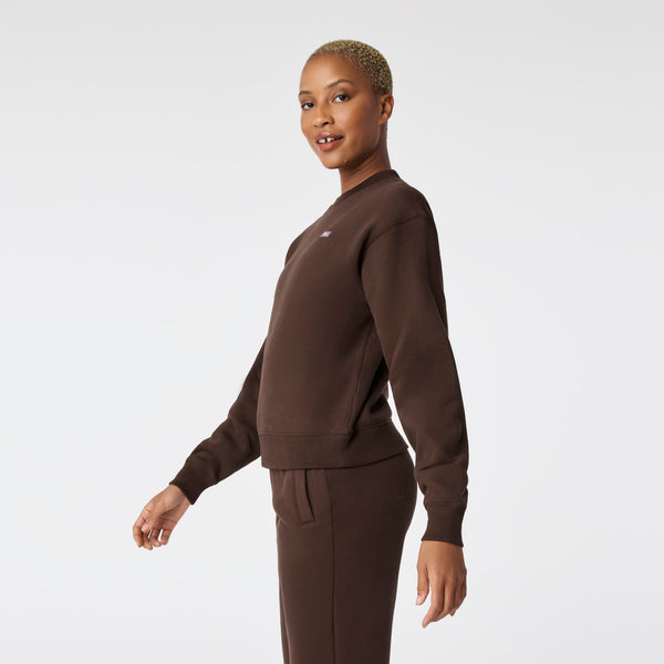 women's Hot Fudge Off-Shift Relaxed - Crewneck Sweatshirt™