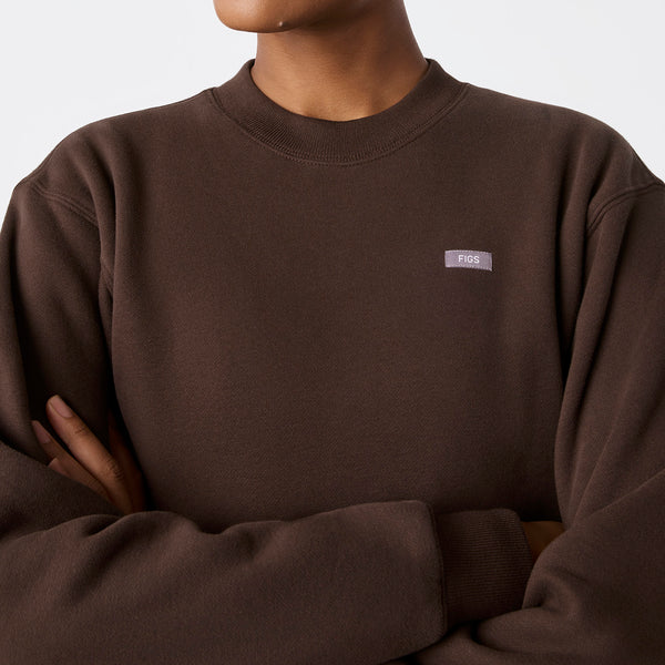 women's Hot Fudge Off-Shift Relaxed - Crewneck Sweatshirt™