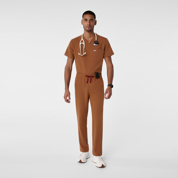 men's Mocha Miller Straight Leg - Scrub Pant