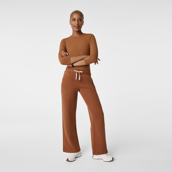 women's Mocha Off-Shift Wide Leg - Sweatpant™