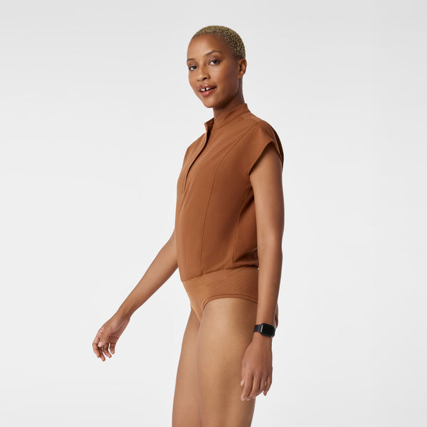 women's Mocha Rafaela Scrubbodysuit™