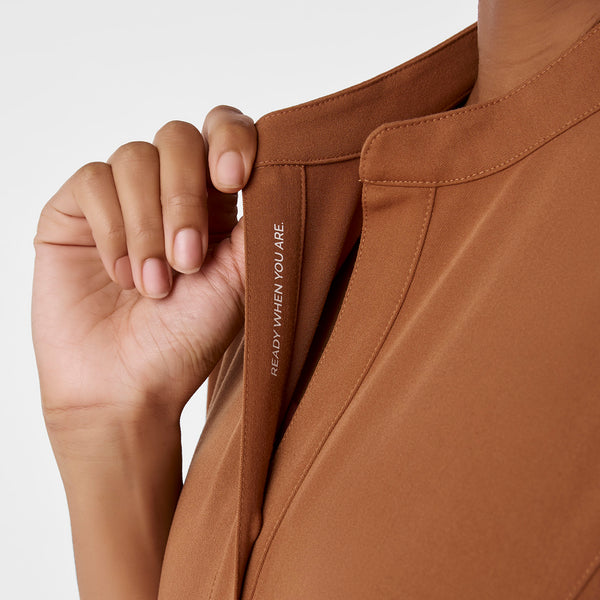 women's Mocha Rafaela Thong Scrubbodysuit™