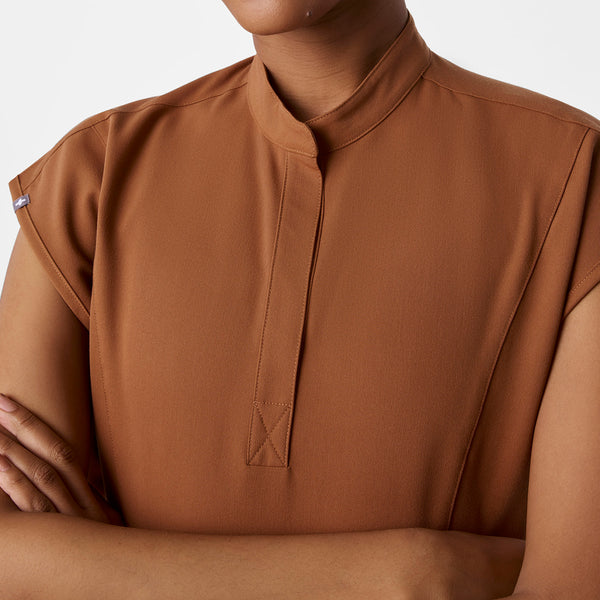 women's Mocha Rafaela Thong Scrubbodysuit™