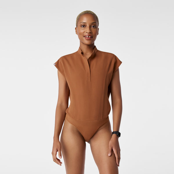 women's Mocha Rafaela Scrubbodysuit™