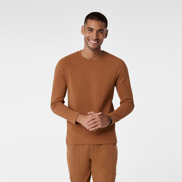 men's Mocha Waffle - Longsleeve Underscrub