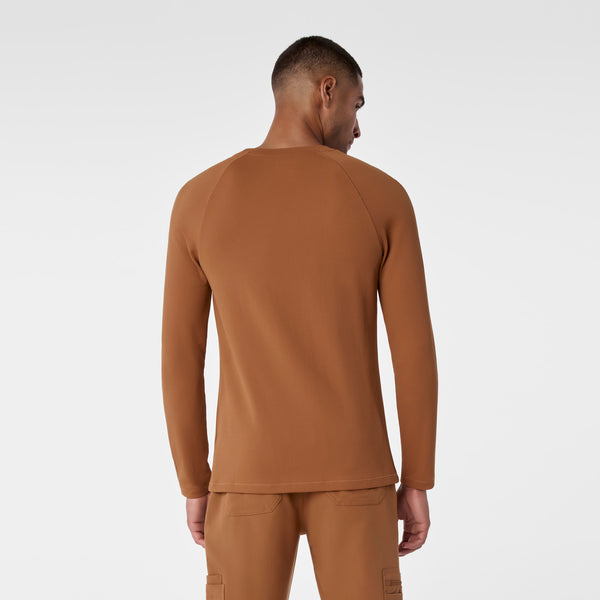 men's Mocha Waffle - Longsleeve Underscrub