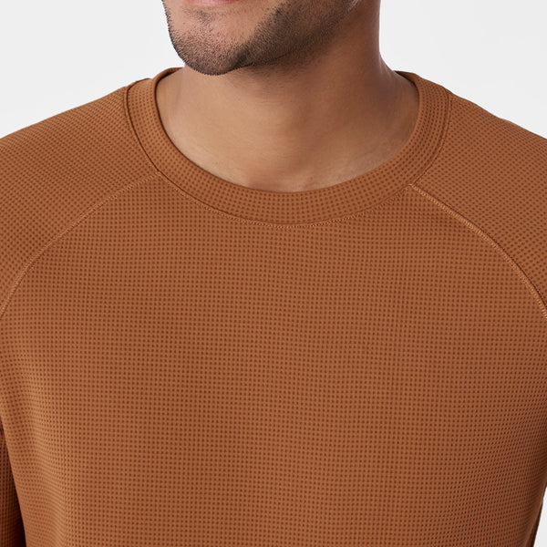 men's Mocha Waffle - Longsleeve Underscrub