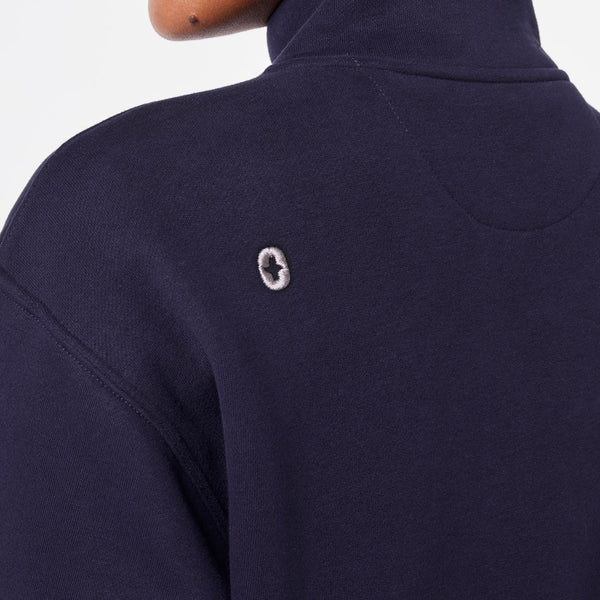 women's Navy Off-Shift ¼ Zip - Sweatshirt™