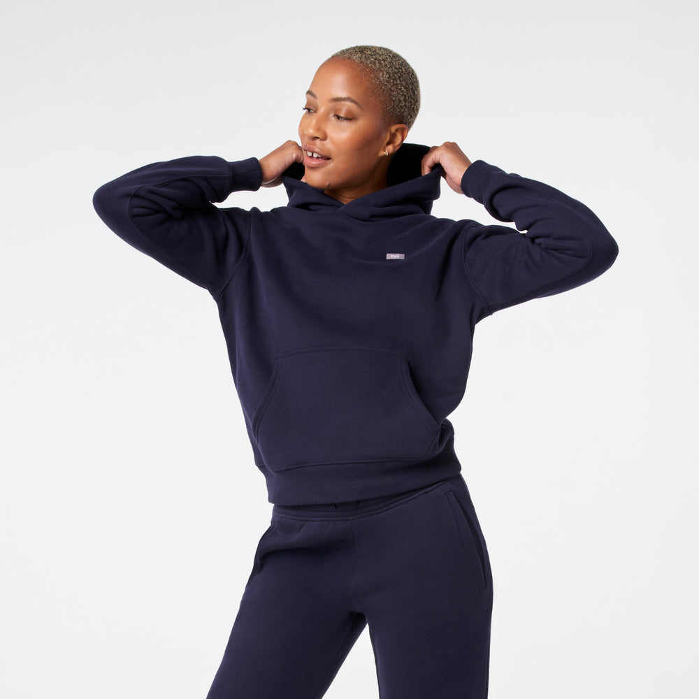 women's Navy Off-Shift - Hoodie Sweatshirt™