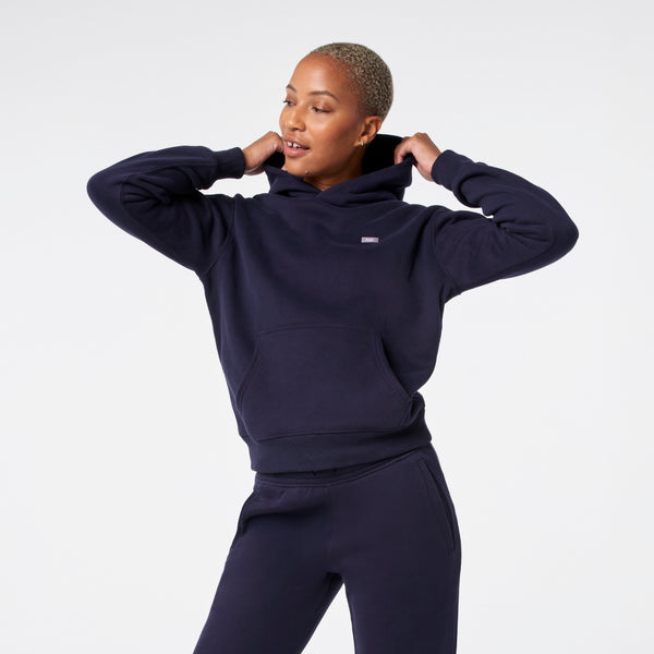 women's Navy Off-Shift - Hoodie Sweatshirt™