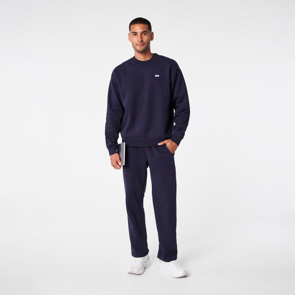 men's Navy Off-Shift Relaxed - Crewneck Sweatshirt™