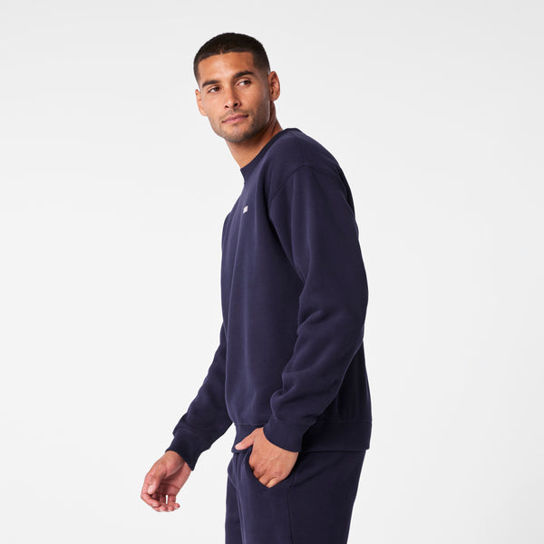men's Navy Off-Shift Relaxed - Crewneck Sweatshirt™