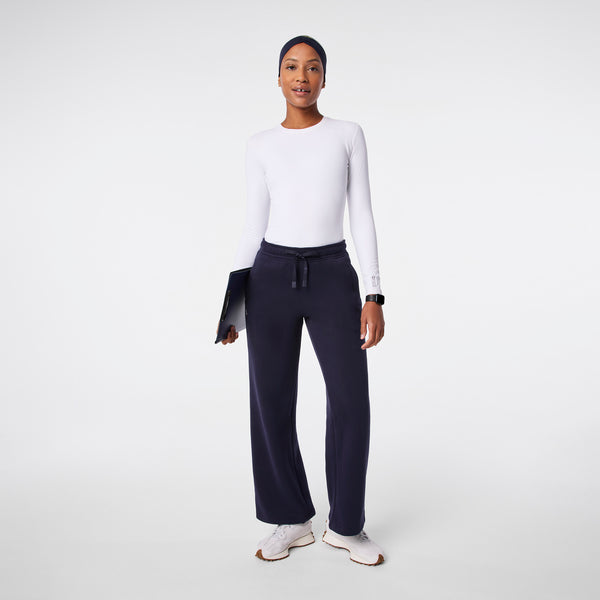 women's Navy Off-Shift Wide Leg - Sweatpant™