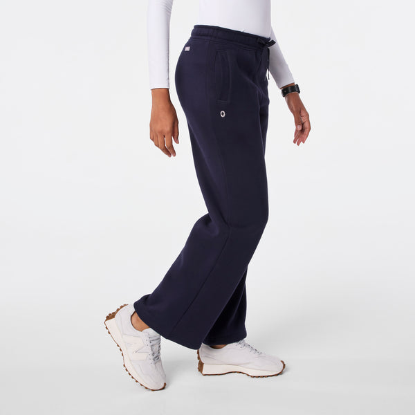 women's Navy Off-Shift Wide Leg - Sweatpant™