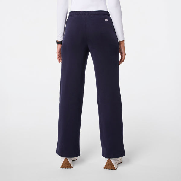 women's Navy Off-Shift Wide Leg - Sweatpant™