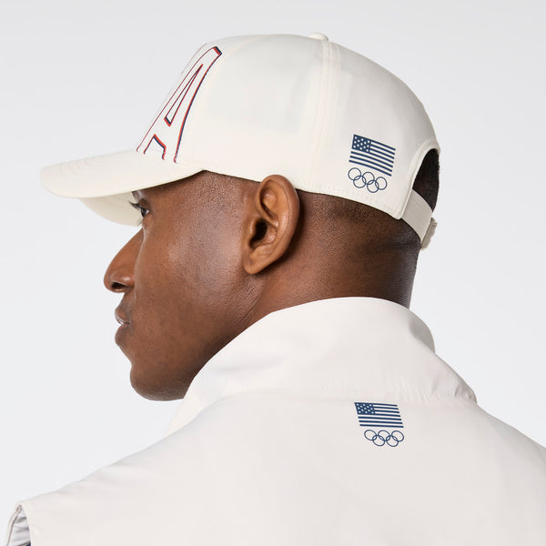 unisex Off White FIGS x Team USA Baseball Cap