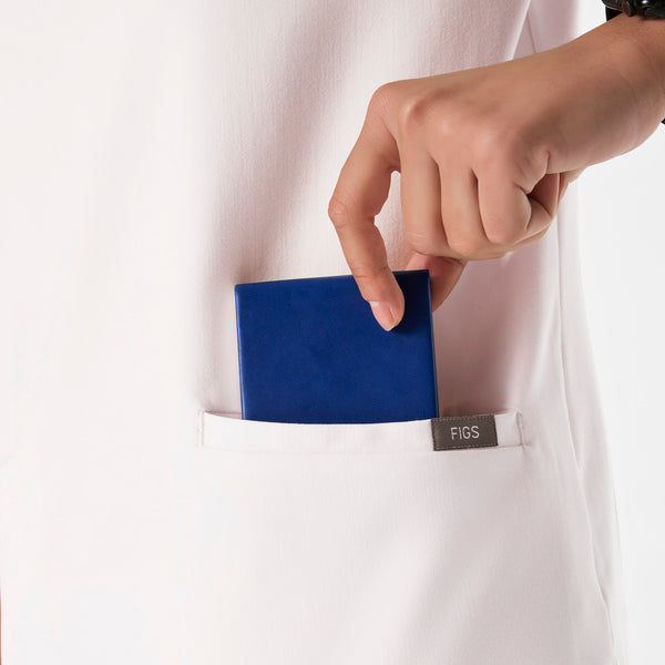 women's Off White Casma - Three-Pocket Scrub Top™