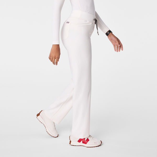 women's Off White High Waisted Livingston - Basic Scrub Pant™
