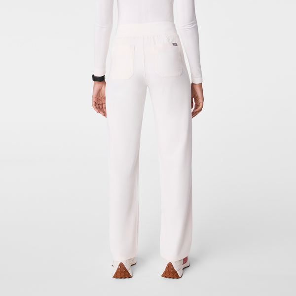 women's Off White High Waisted Livingston - Basic Scrub Pant™