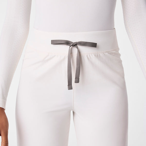women's Off White High Waisted Livingston - Tall Basic Scrub Pant™