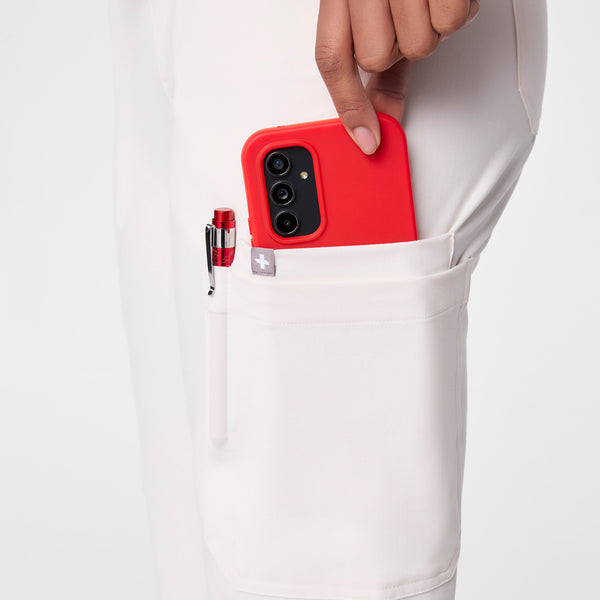 women's Off White  High Waisted Yola - Tall Skinny Scrub Pant™