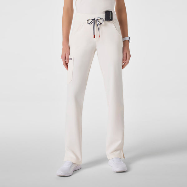 women's Off White FIGS x Team USA Kade - Petite Cargo Scrub Pant™
