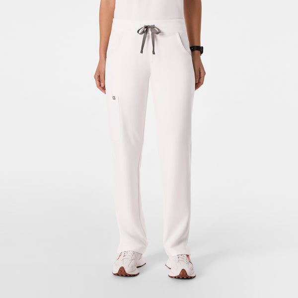 women's Off White Kade - Petite Cargo Scrub Pant™