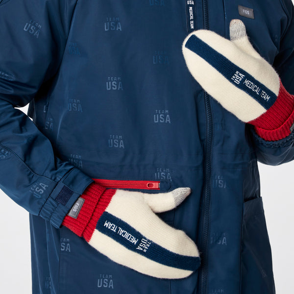 unisex Off White FIGS x Team USA - Knitted Gloves