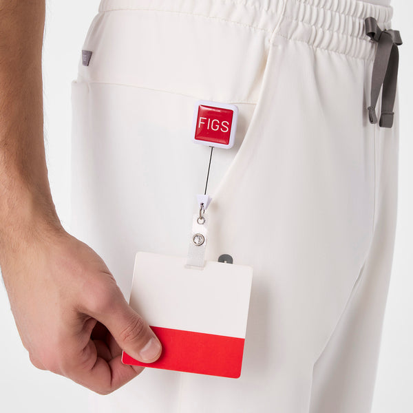 men's Off White Miller Tall Straight Leg - Scrub Pant