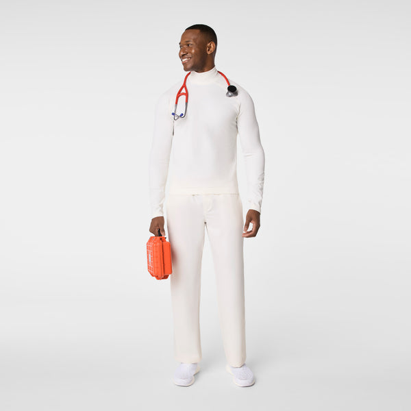 men's Off White FIGS x Team USA Mock Neck - Longsleeve Underscrub