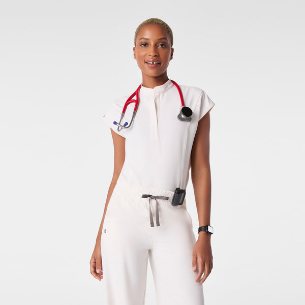 women's Off White Rafaela Scrubbodysuit™