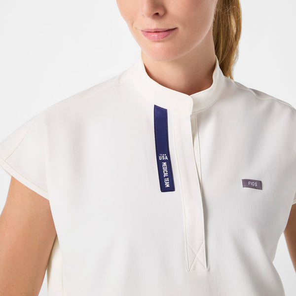 women's Off White FIGS x Team USA Rafaela - Oversized Scrub Top™