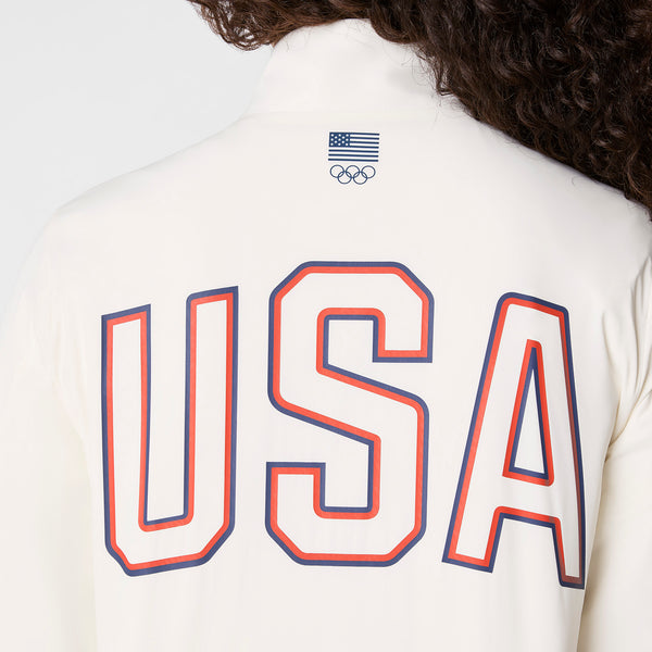 women's Off White FIGS x Team USA Float Bomber Jacket™