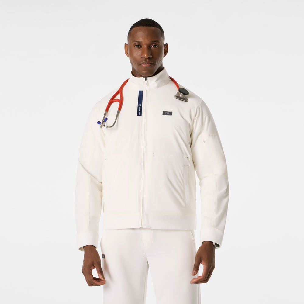 men's Off White FIGS x Team USA On-Shift - Float Bomber Jacket™