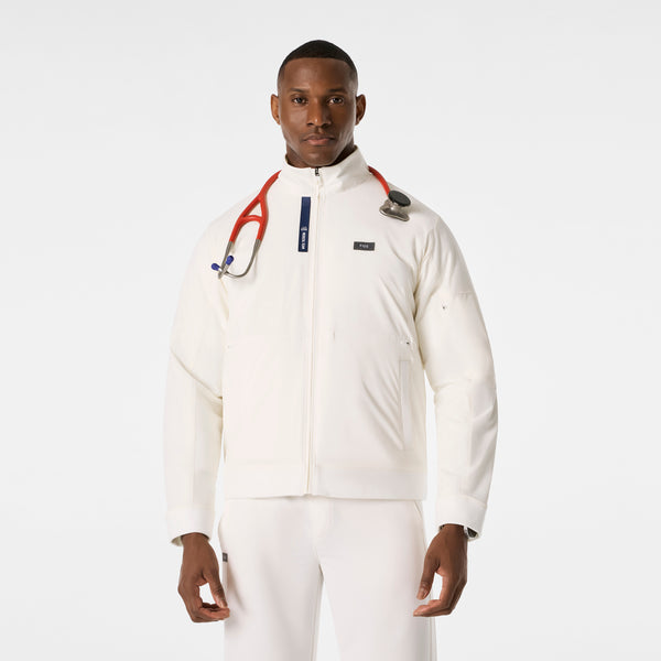 men's Off White FIGS x Team USA Float Bomber Jacket™