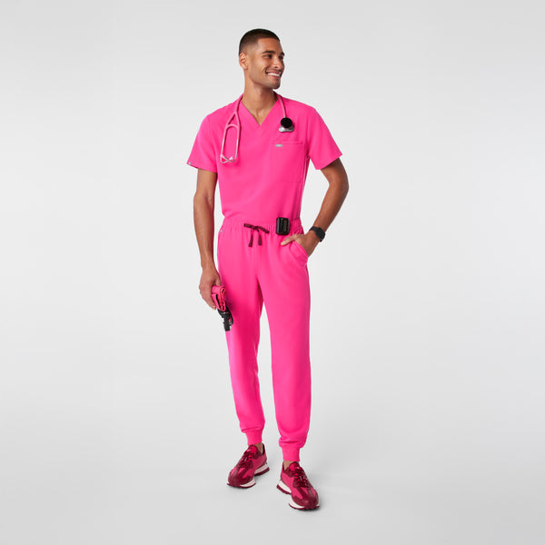 men's Shocking Pink Tansen - Jogger Scrub Pant™