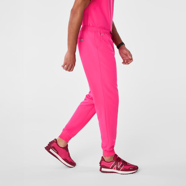 men's Shocking Pink Tansen - Short Jogger Scrub Pant™