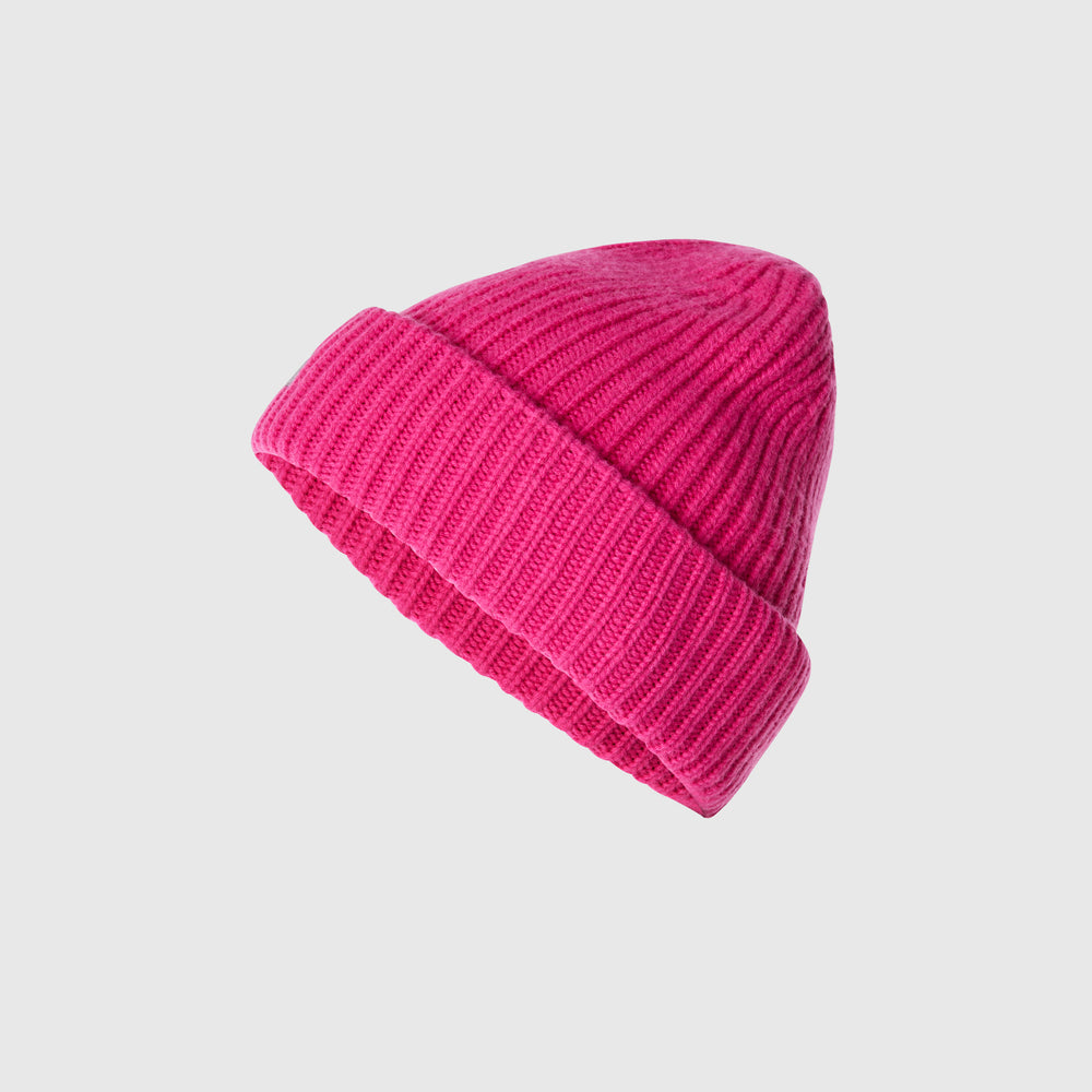 Shocking Pink FIGS Logo Beanie