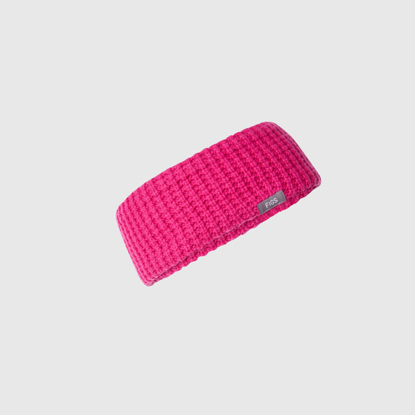 Shocking Pink Waffle Earwarmer