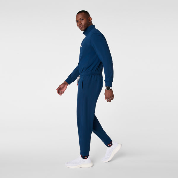 men's Team USA Blue FIGS x Team USA FIBREx Mock Neck Longsleeve - Scrubjumpsuit™