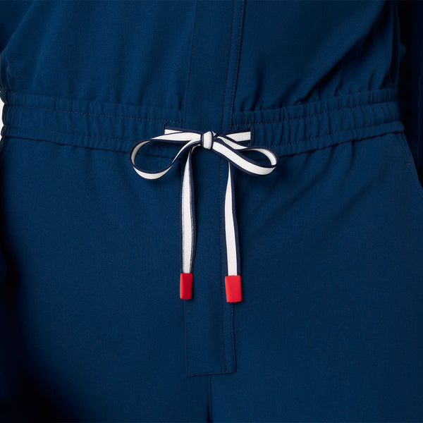 men's Team USA Blue FIGS x Team USA FIBREx Mock Neck Longsleeve - Scrubjumpsuit™