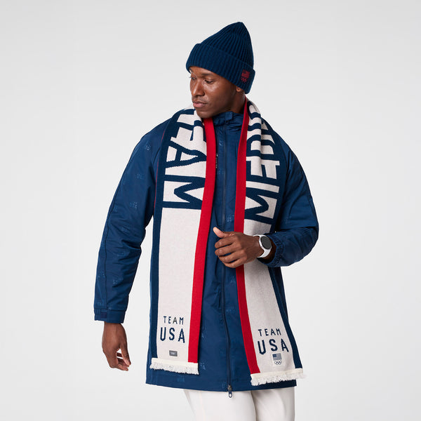 unisex Team USA Blue FIGS x Team USA - Knitted Beanie