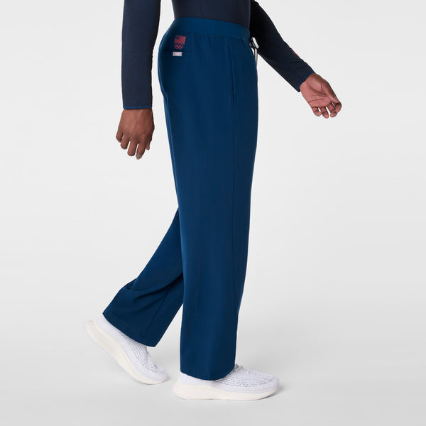 Men's Team USA Blue FIGS x Team USA Straight-Leg - Scrub Pant